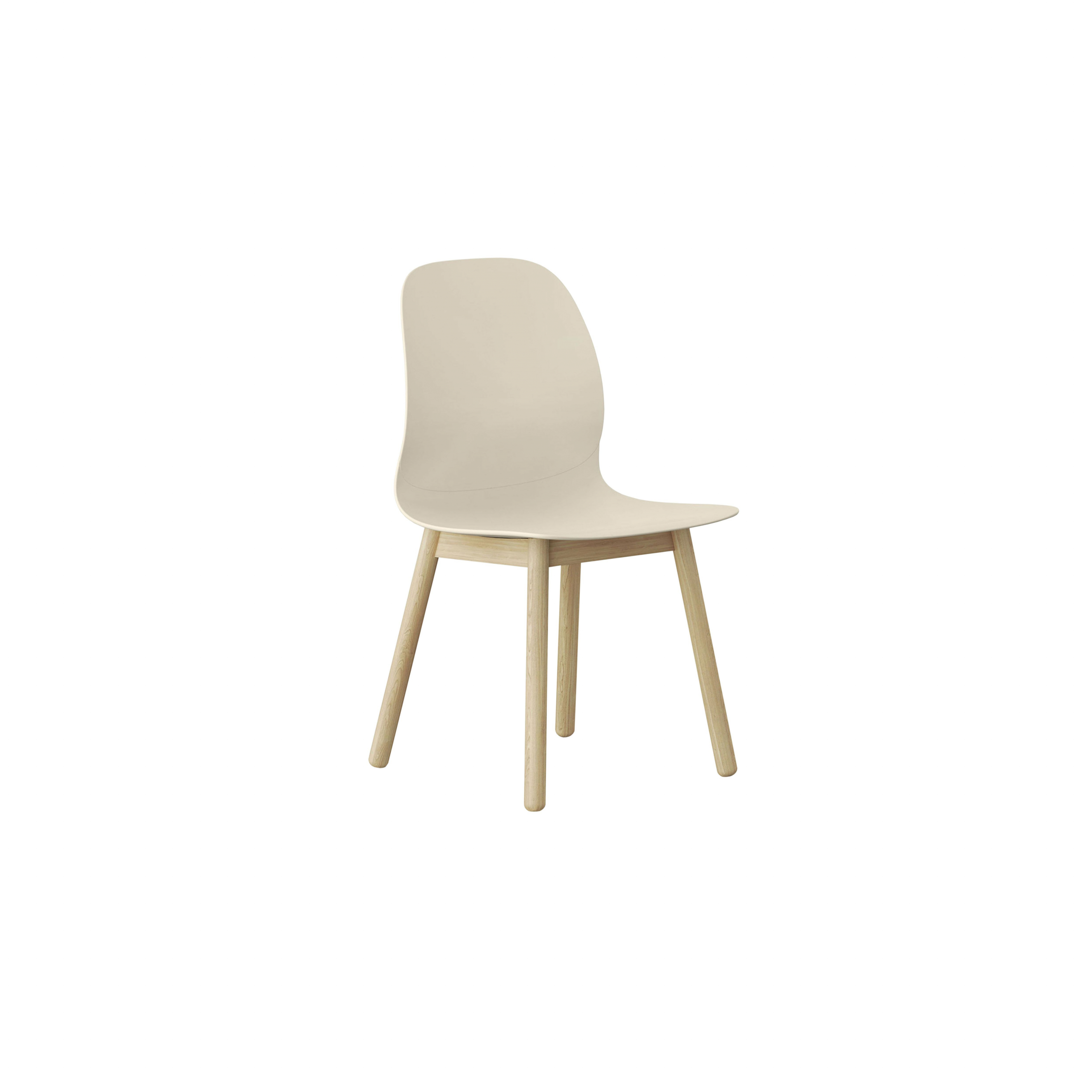 Archie Chair with wooden legs