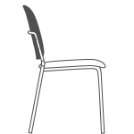 Fully upholstered back