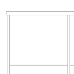 Open Storage Shelf