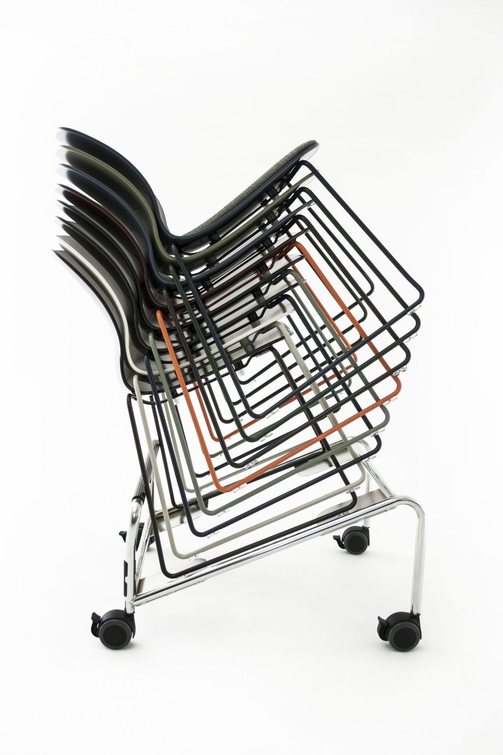 Stolsvagn Transport cart in metal legs product image 2