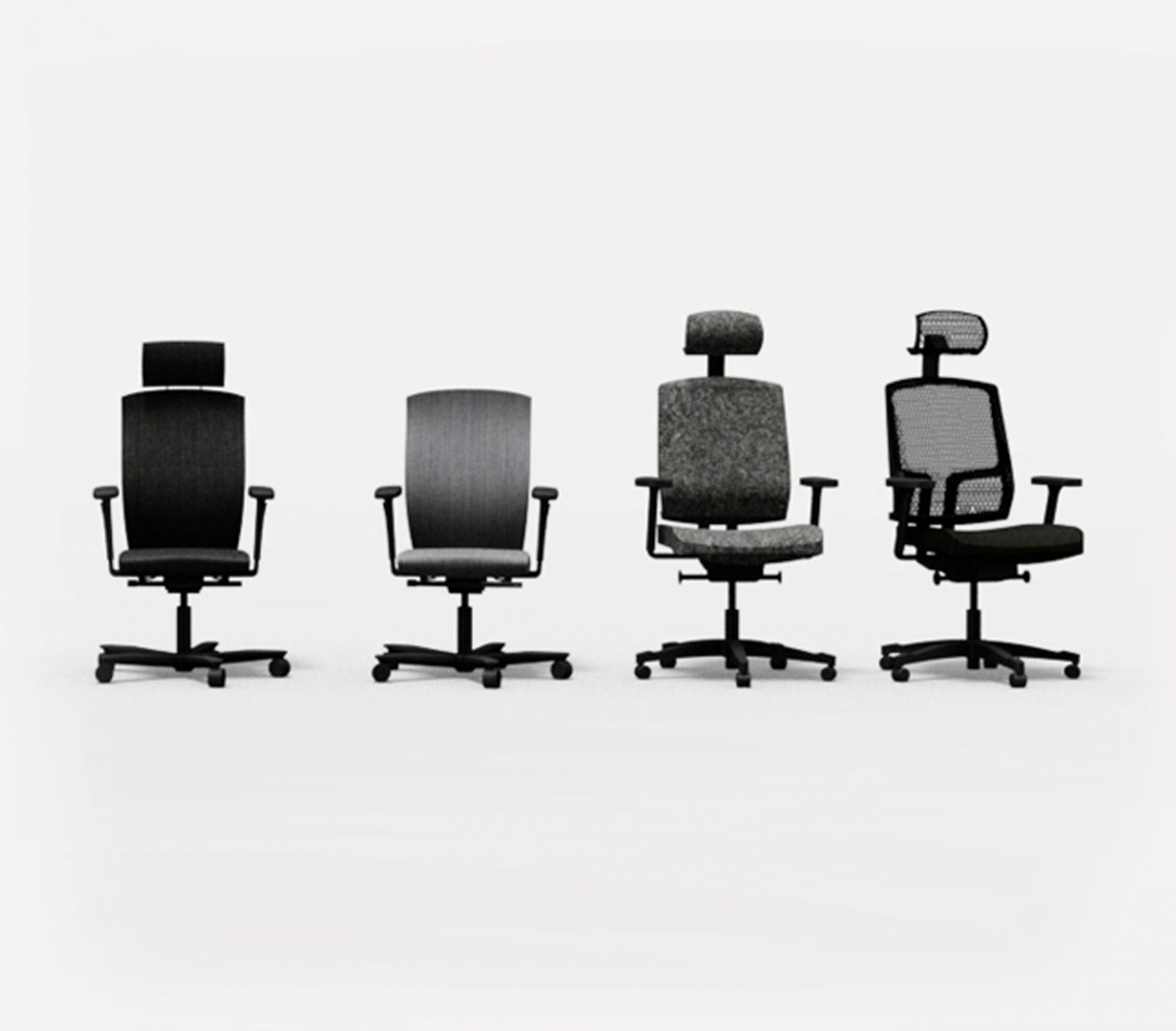 One Office chair with individual adjustments thumbnail image 6