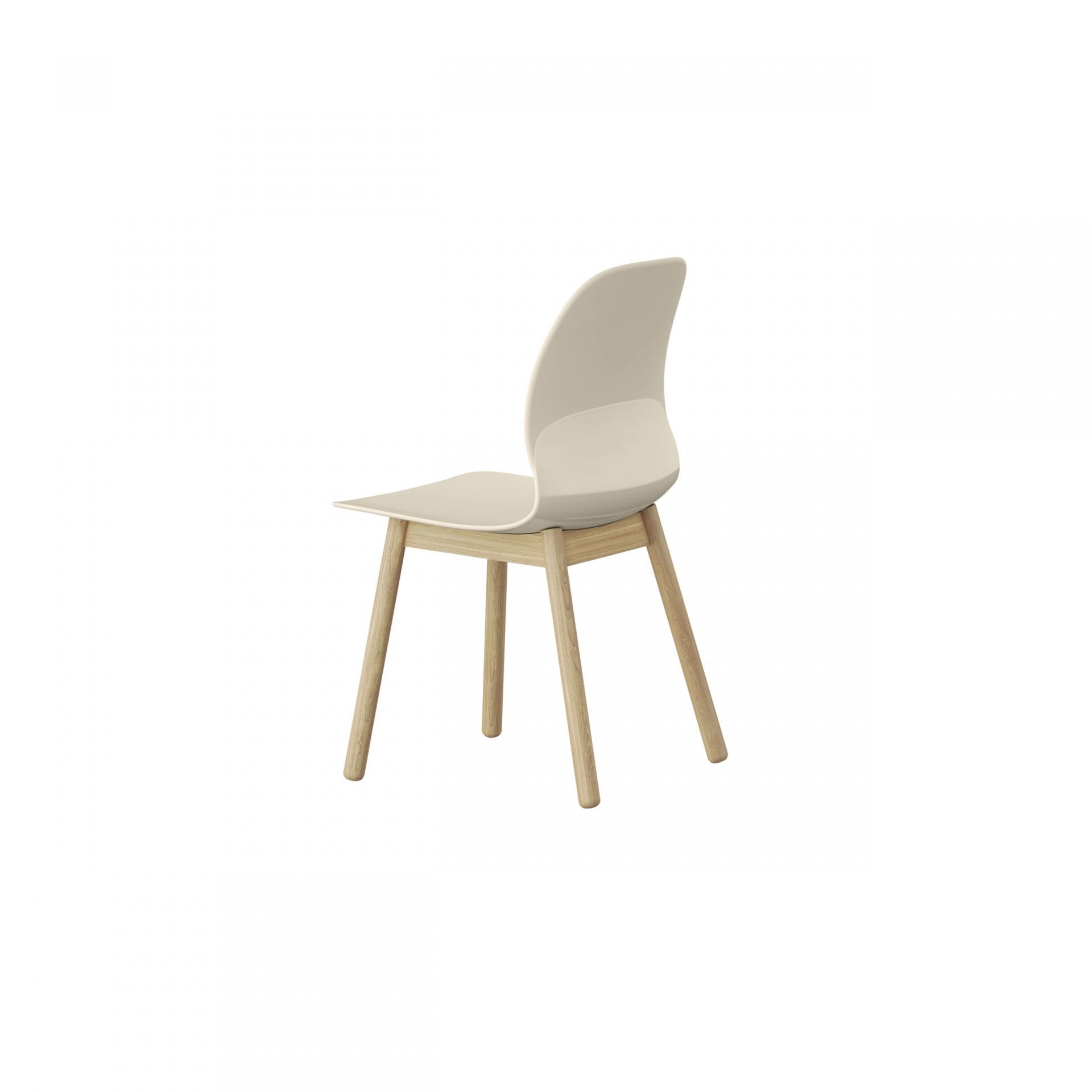 Archie Chair with wooden legs product image 3