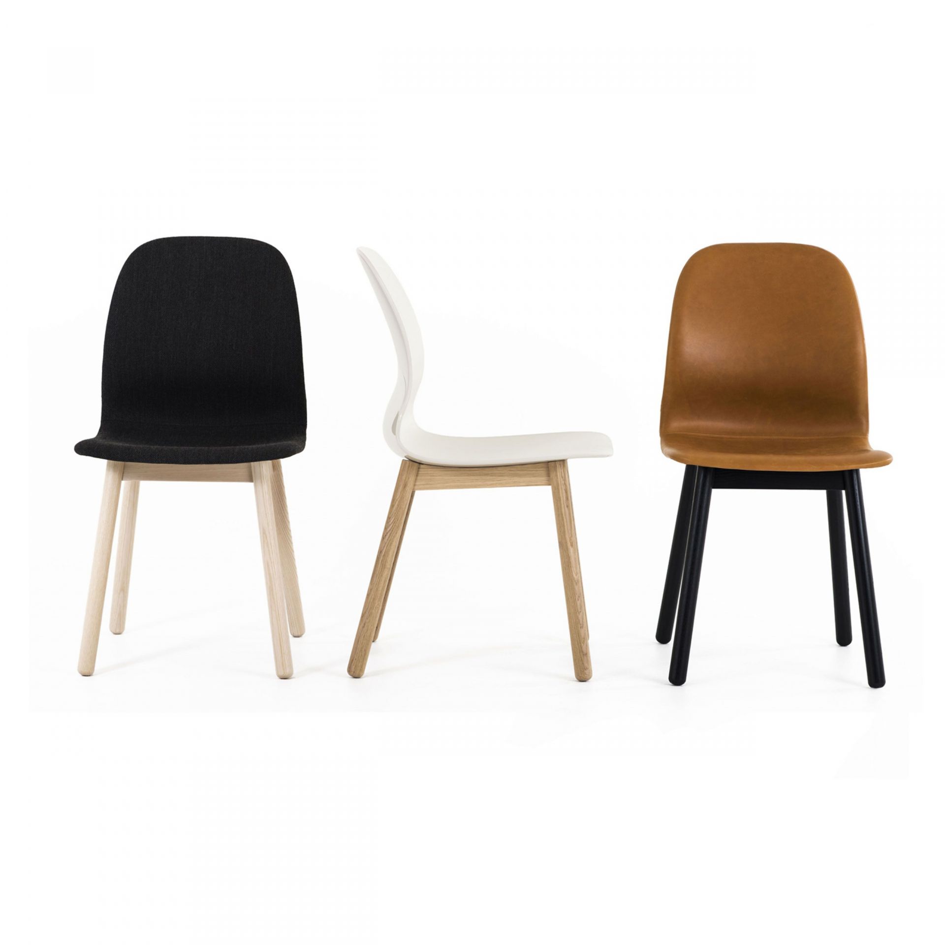 Archie Chair with wooden legs product image 3