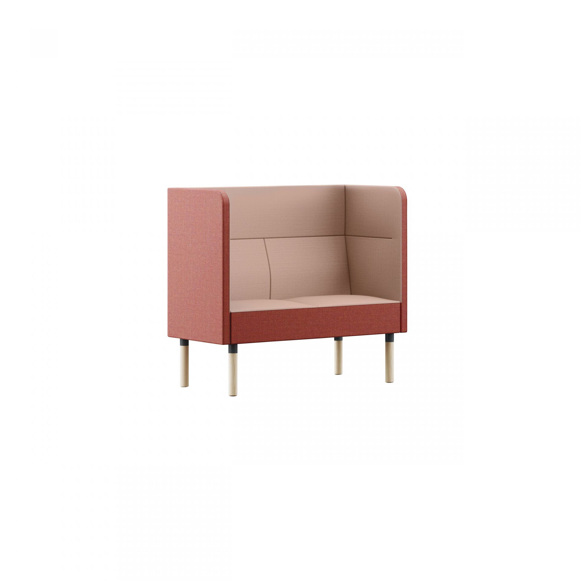 Mingle Sofa with wooden legs product image 3