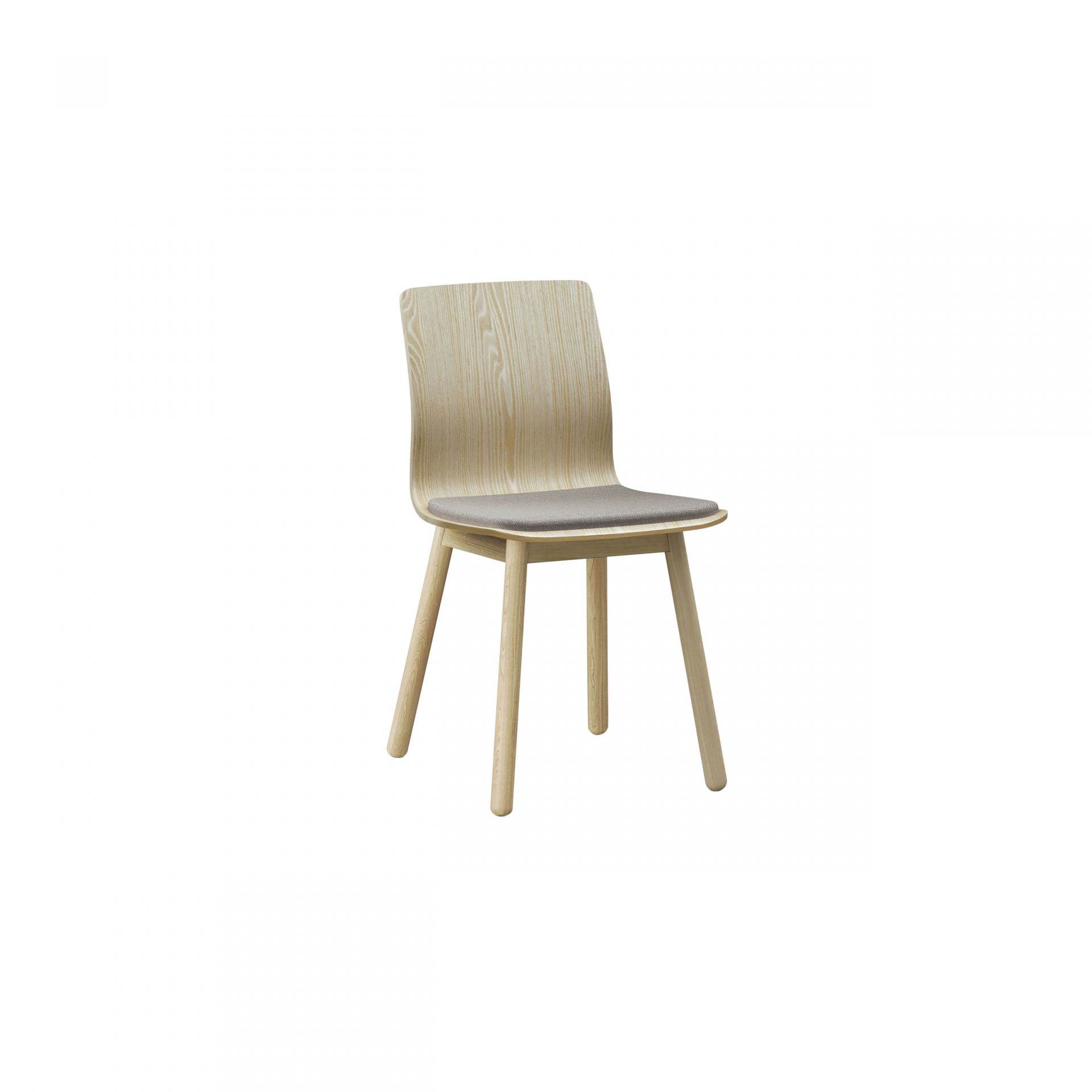 Nova Chair with wooden legs