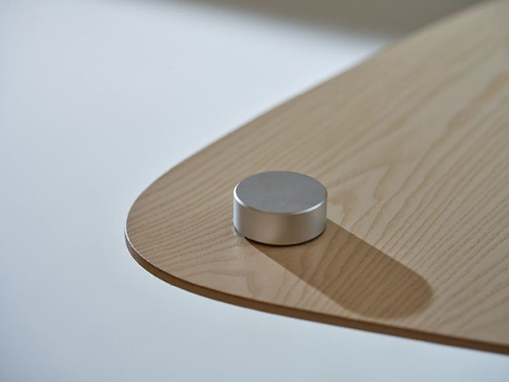 Solo Pillar table with square base product image 3