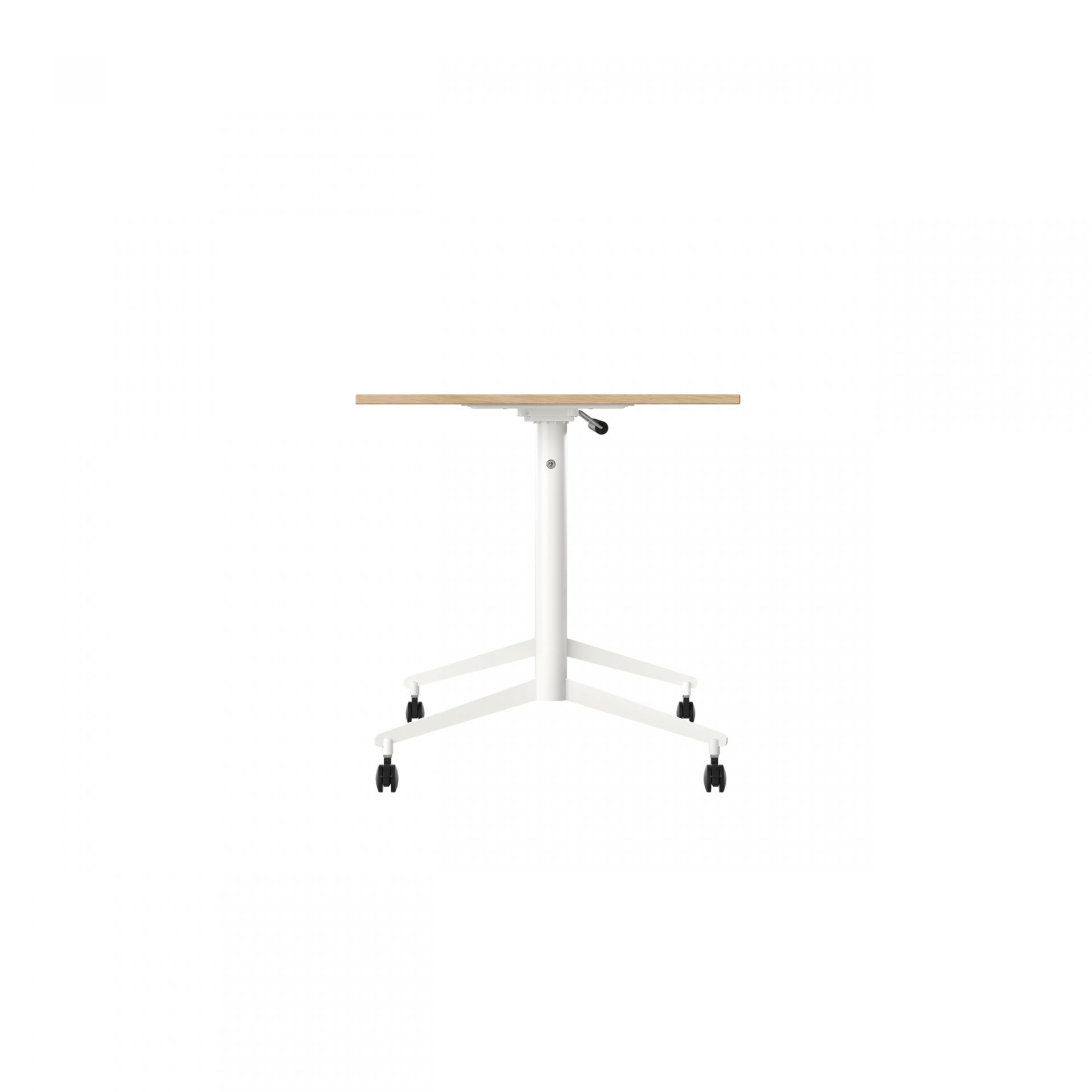 HideAway Pillar table with tiltable top, two legs product image 5