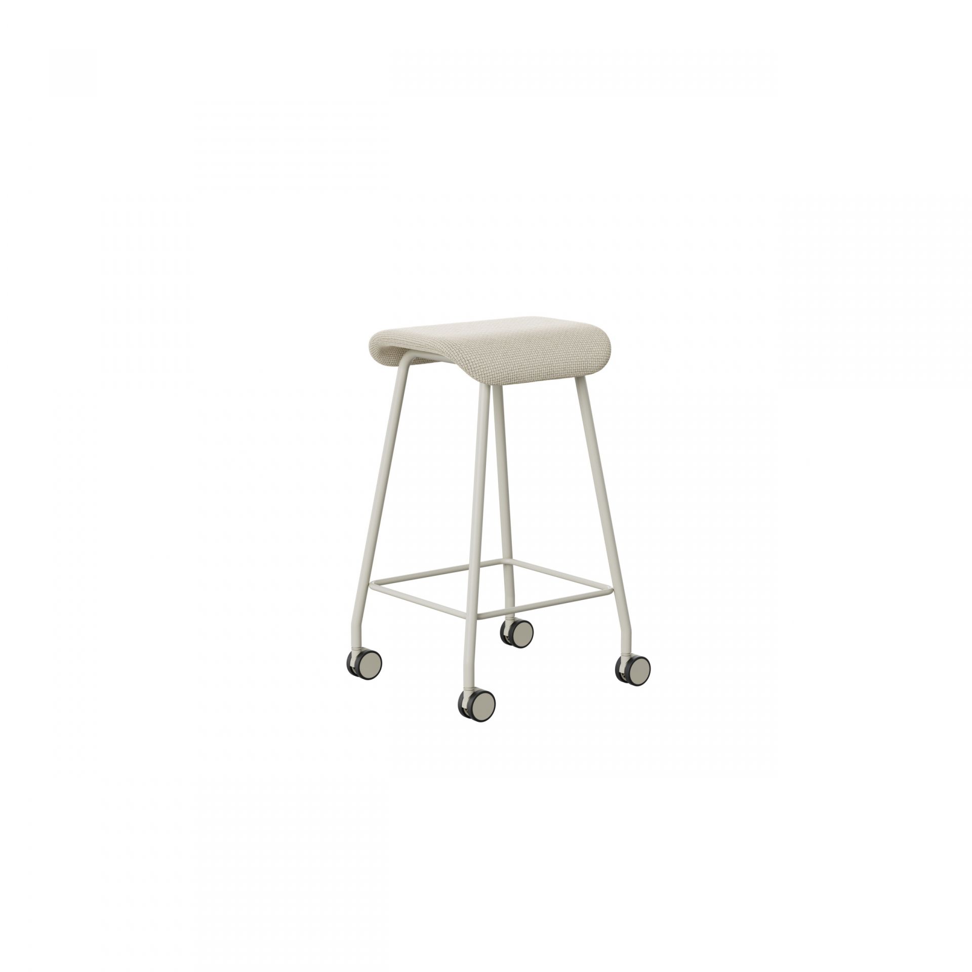 Sela Stool with castors product image 3